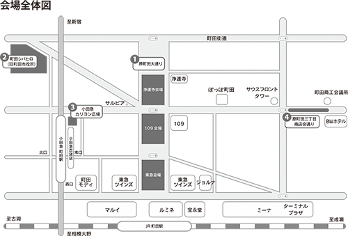 会場全体図